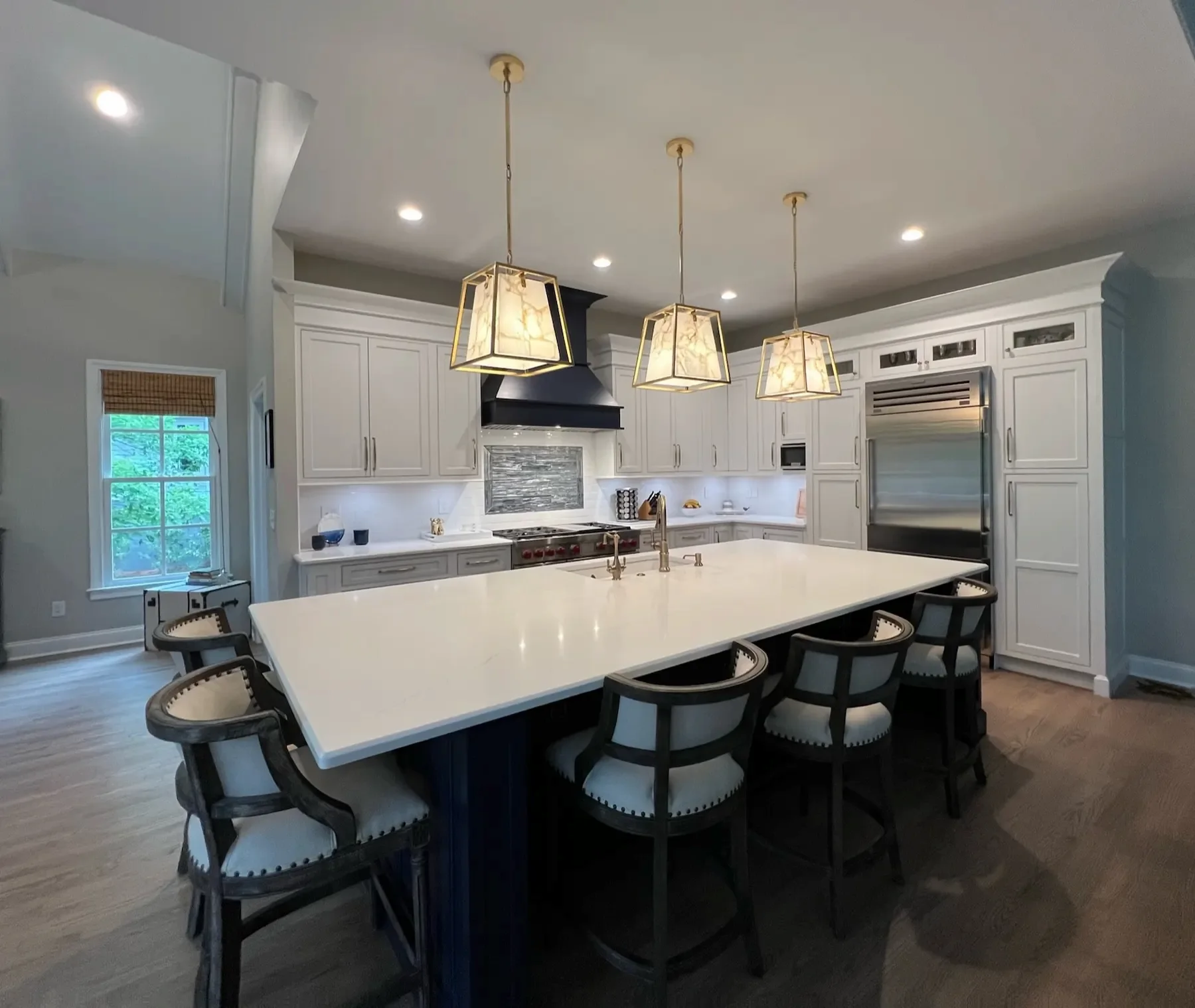 Open concept kitchen remodel