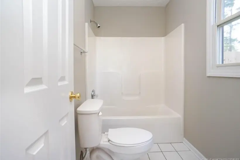 Bathroom before shower remodel